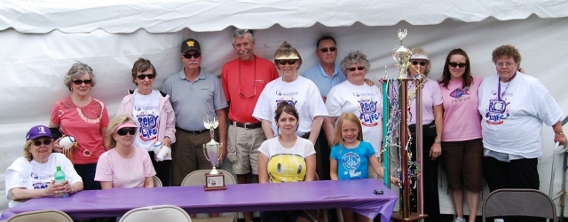 Some team members of the Class of 68 Relay for Life.